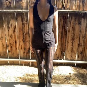 Charlotte Russe lace jumpsuit